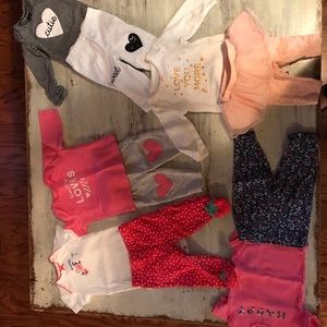 Newborn clothes 22 piece lot (Carters)